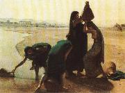 leon belly, Fellaheen Women by the Nile.